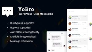 YoBro v2.4 WordPress Private Messaging Plugin