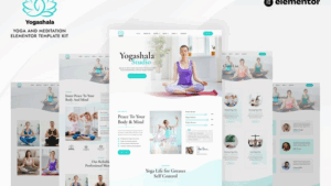 Yogashala - Yoga & Meditation Elementor Template Kit