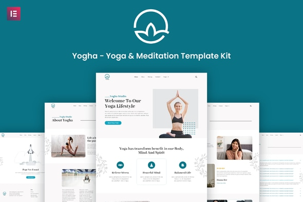 Yoggs - Yoga & Meditation Elementor Template Kit
