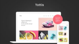 Yottis (v1.0.9) Personal Creative Portfolio WordPress Theme + Store