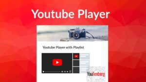 Youtenberg v1.0.2 Gutenberg YouTube Player with Playlis