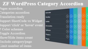 ZF WordPress Category Accordion v2.5.2