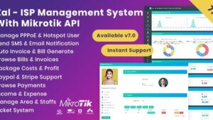 Zal v7.0 ISP Management System With Mikrotik API [Activated]