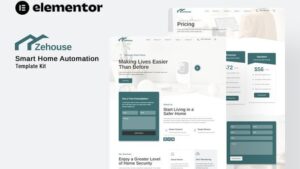 Zehouse - Smarthome Automation Elementor Template Kit
