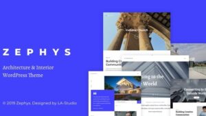 Zephys (v1.2.8) Architecture & Interior WordPress Theme