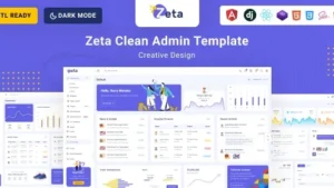 Zeta (6 February 2026) Bootstrap 5 HTML Admin & Dashboard Template