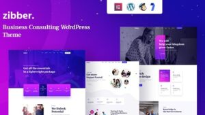 Zibber (v2.0.1) Consulting Business WordPress Theme + RTL