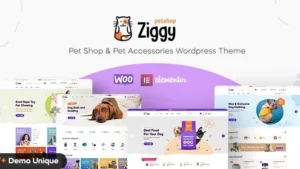 Ziggy (v1.4.0) Pet Shop WordPress Theme