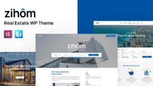 Zihom (v1.1.4) Real Estate WordPress Theme