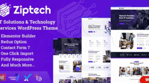 Ziptech v1.0 - IT Solutions Technology WordPress Theme