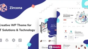 Zircona (v1.2.15) IT Solutions & Technology WordPress Theme [Activated]