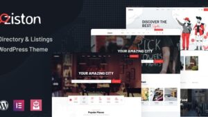 Ziston (v1.4.2) Directory Listing WordPress Theme