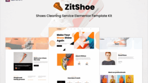 Zitshoe - Shoes Cleaning Service Elementor Template Kit