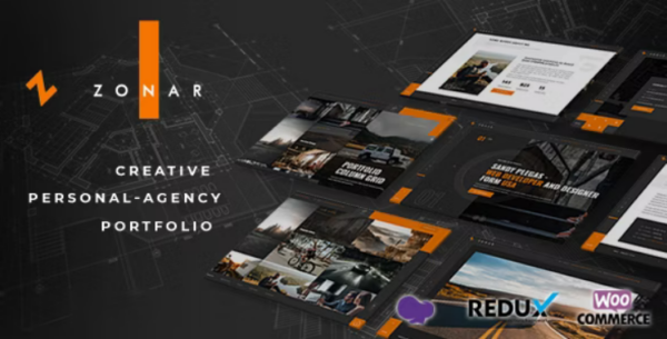 Zonar v4.3.1 Personal Portfolio WordPress Theme [Activated]