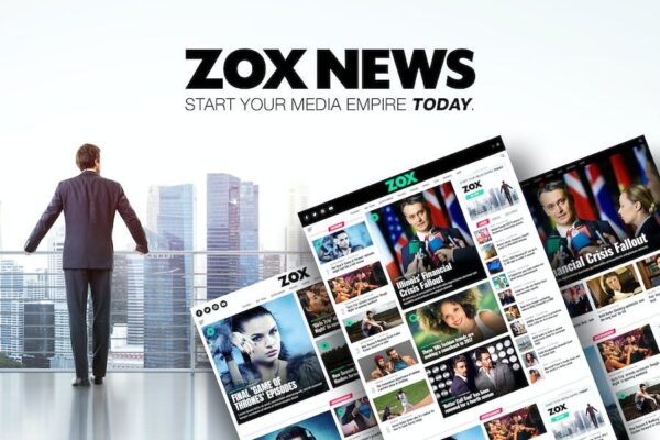 Zox News (v3.17.1) Professional WordPress News & Magazine Theme