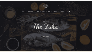 Zukares – Restaurant & Cafe Food Elementor Template Kit