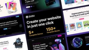 Zuzu v.1.0.2 - NFT & Crypto WordPress Theme