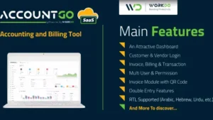 AccountGo SaaS (v7.6) Accounting and Billing Tool [Activated]