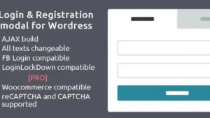 AJAX Login and Registration modal popup PRO v2.18 [Activated]