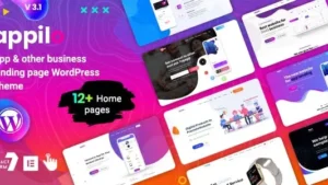 Appilo (v7.0.0) WordPress application landing page [Activated]