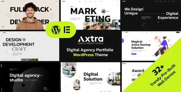 Axtra (v3.0.3) Digital Agency Creative Portfolio Theme [Activated]