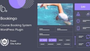 Bookingo v1.6 Course Booking System for WordPress [Activated]