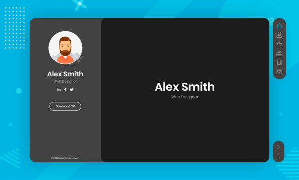 BreezyCV Resume CV vCard Template v1.5.0