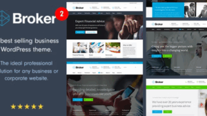 Broker v2.0.1 Business and Finance WordPress Theme