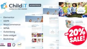 Childit v2.7 Kindergarten Elementor WordPress Theme