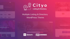 Cityo v1.1.40 Multiple Listing Directory WordPress Theme