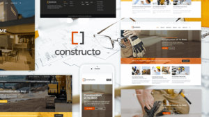 Constructo (v5.0.5) Construction WordPress Theme