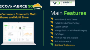 eCommerceGo SaaS v8.1 eCommerce Store with Multi theme and Multi Store [Activated]