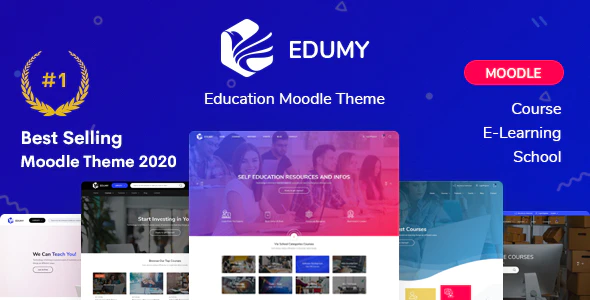 Edumy (v4.0.4) Premium Moodle LMS Theme