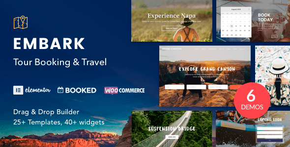 Embark (v1.4.4) 旅游预订与旅行WordPress主题