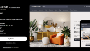 Expanse Shopify Theme v5.2.3 (Activated)