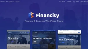 Financity v1.3.6 [Activated*] - Business / Financial / Finance WordPress