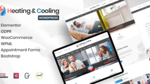 Heacool v2.8 [Activated] Heating Air Conditioning Wordpress Theme