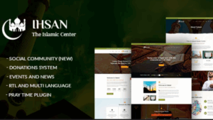 Ihsan (v1.2.3) Islamic Prayer Center & Muslim WordPress Theme