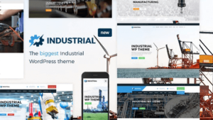 Industrial (v1.8.1) Factory Business WordPress Theme