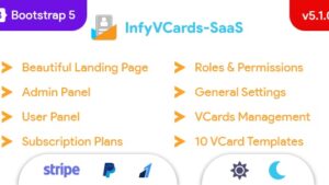 vCard Digital Business Card Builder SaaS v.7.5.0 [Activated]
