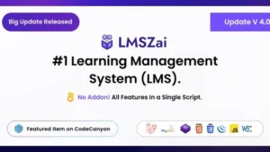 LMSZAI v7.2 Learning Management System (Laravel) + LMSzai Ai Addon [Activated]