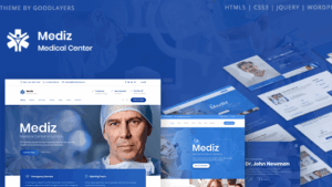 Mediz (v2.1.5) Medical WordPress Theme (Activated)