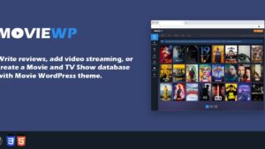 MovieWP v3.8.8 Movie WordPress Theme + Importer for MovieWP 2.0