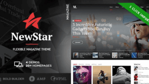 NewStar v1.3.7 - News WordPress Theme