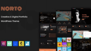 Norto v2.1 Creative Portfolio WordPress Theme