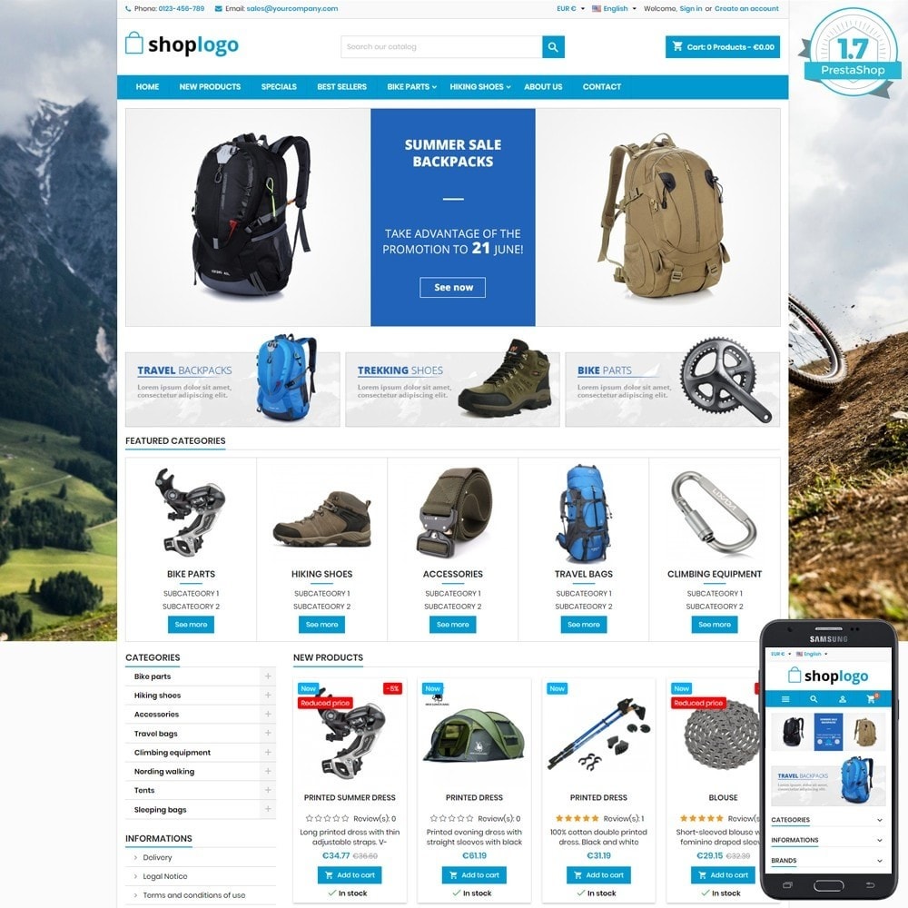 P17AT03 Bikes, sport and travel store v2.4.7 (v1.7-v8x)