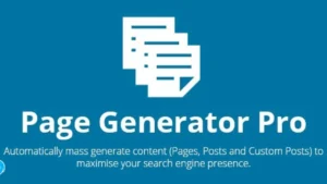 Page Generator Pro (v5.1.9) For WordPress  [Fully .Activated, 100% Works**]
