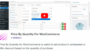 Price By Quantity For WooCommerce v1.0.5