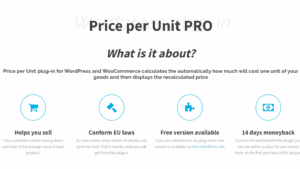 Price per Unit PRO By MechComp v2.1.9 [NFIX]