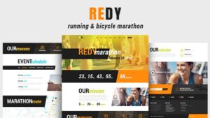 Redy (v1.3.5) Marathon & Running Sports WordPress Theme
